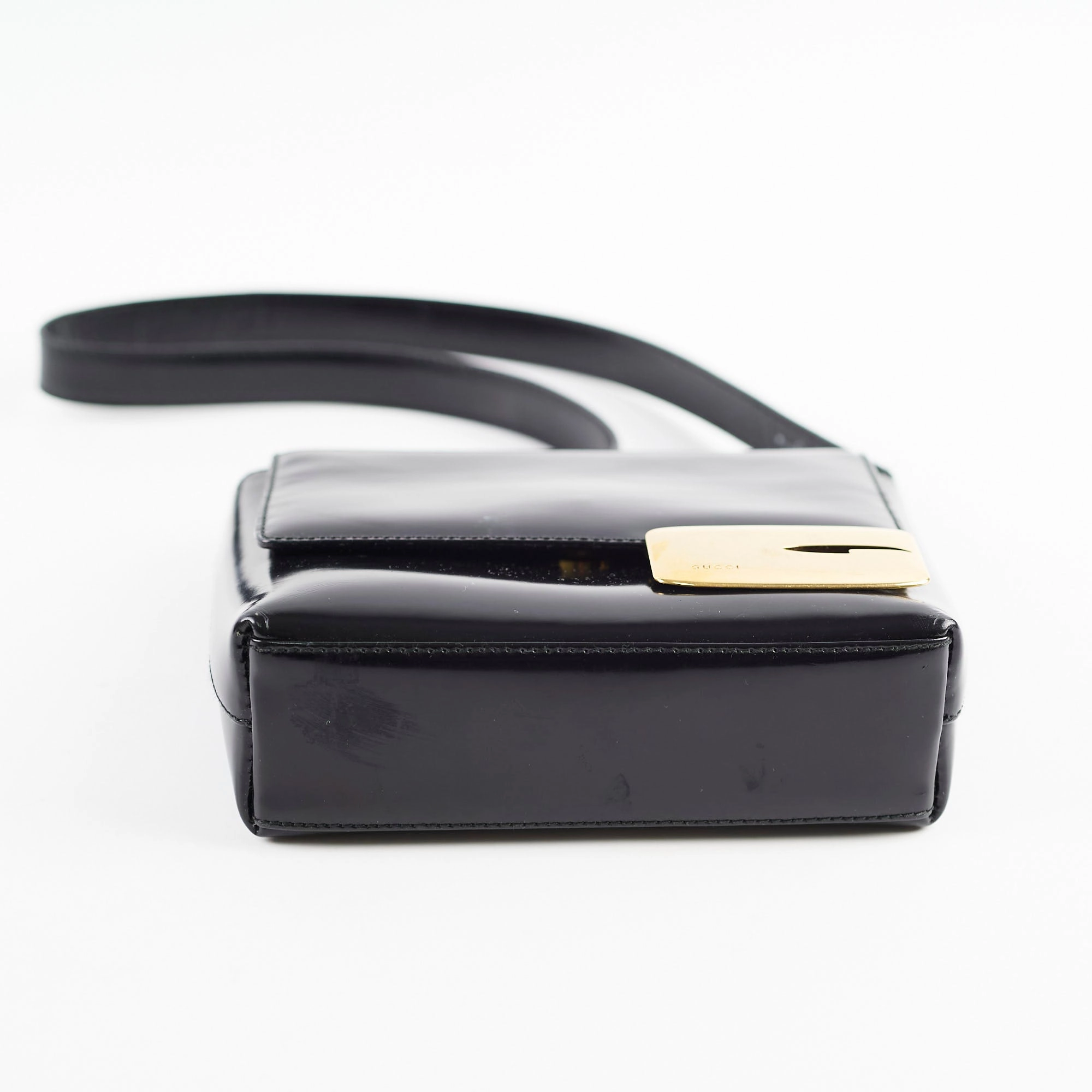 Gucci Vintage Shoulder Bag Black
