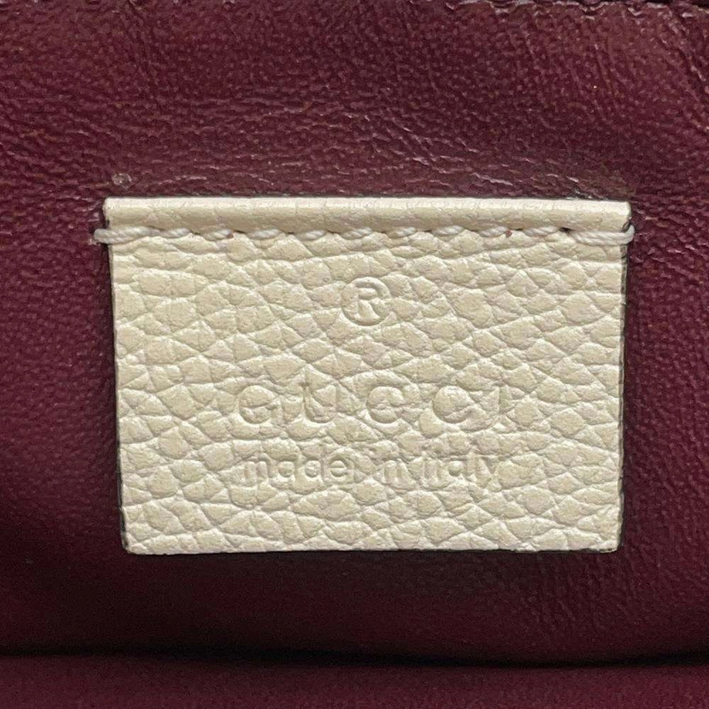 GUCCI Zumi 2WAY Shoulder Bag Ivory564714 Leather