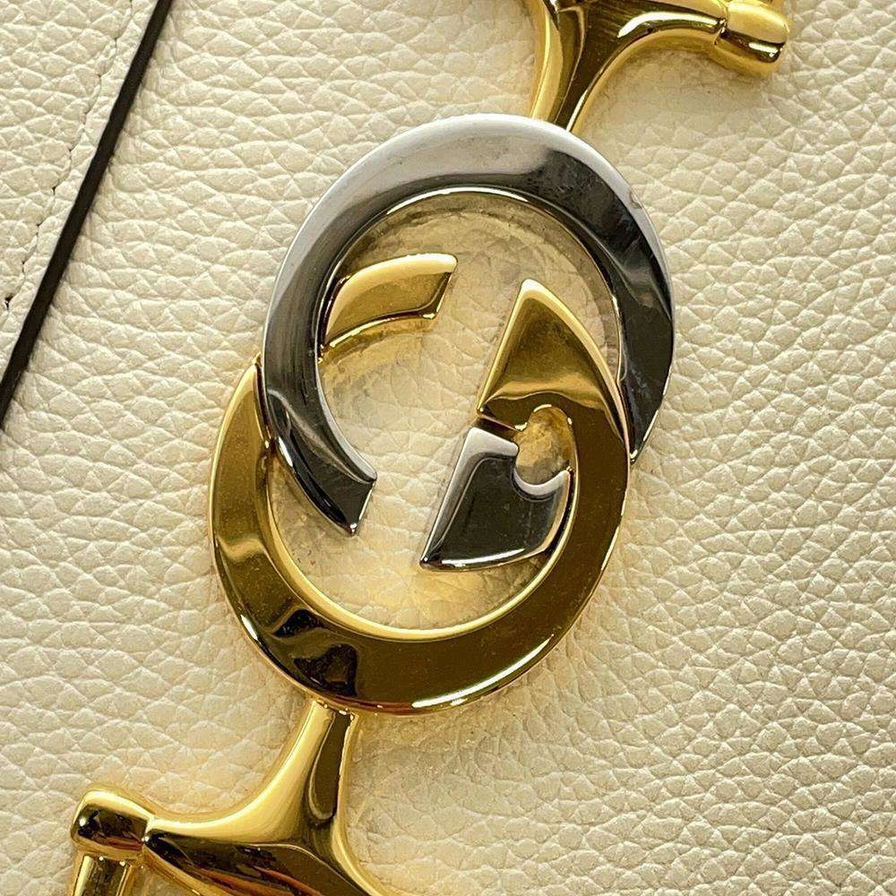 GUCCI Zumi 2WAY Shoulder Bag Ivory564714 Leather