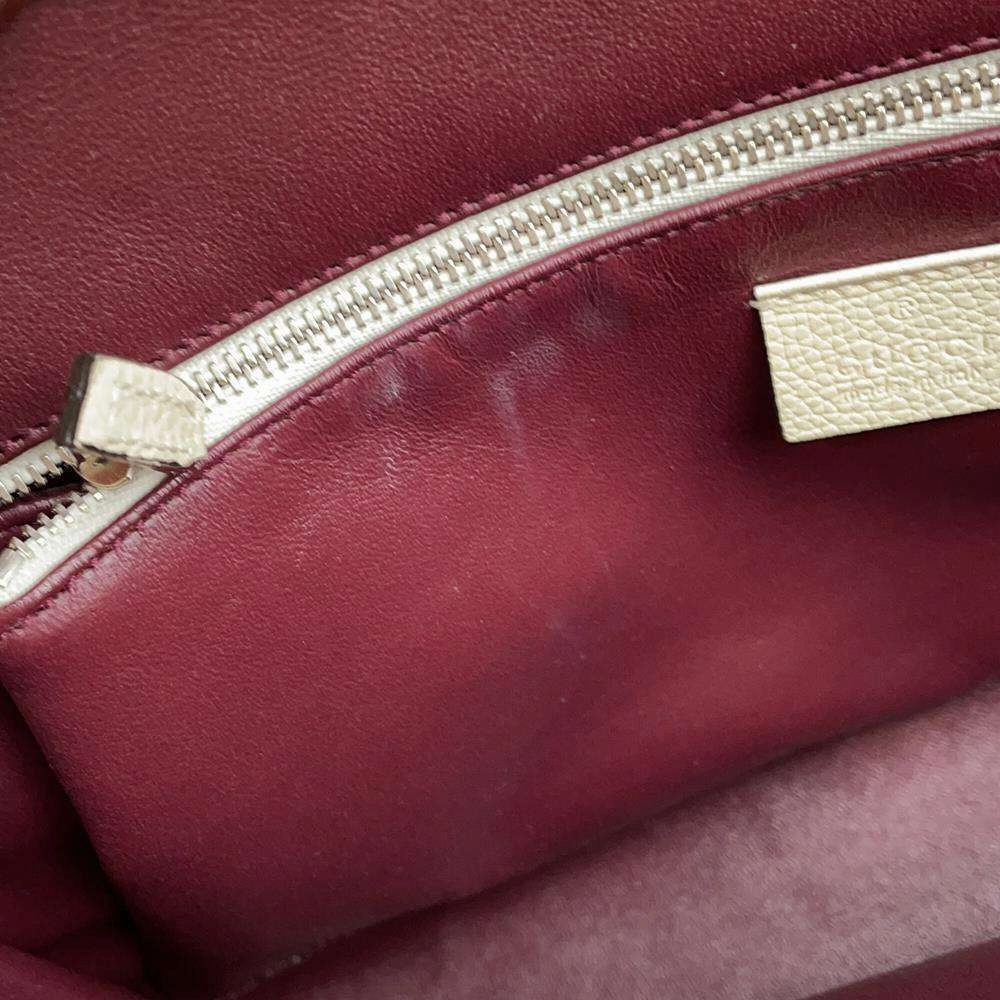 GUCCI Zumi 2WAY Shoulder Bag Ivory564714 Leather