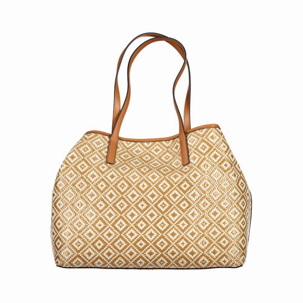 Guess Jeans Beige Polyethylene Handbag