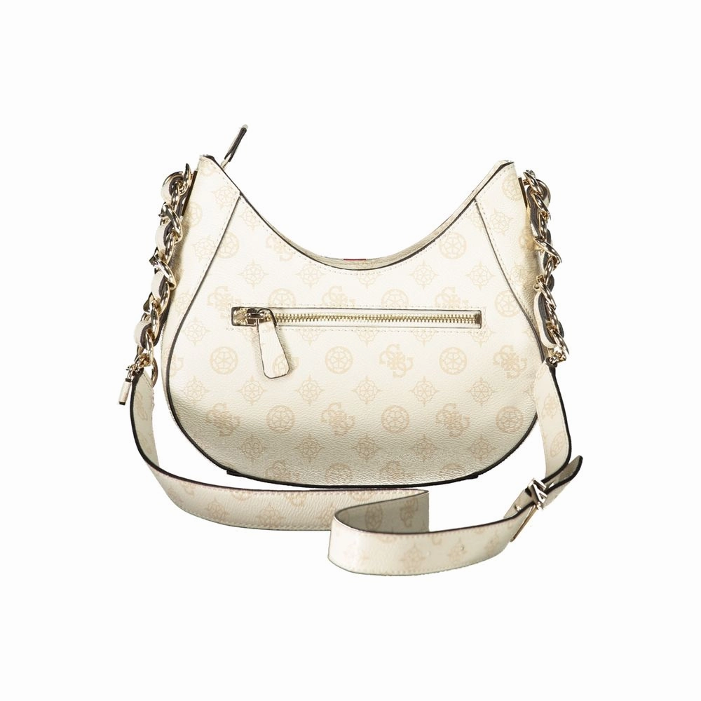 Guess Jeans Beige Polyethylene Women Handbag