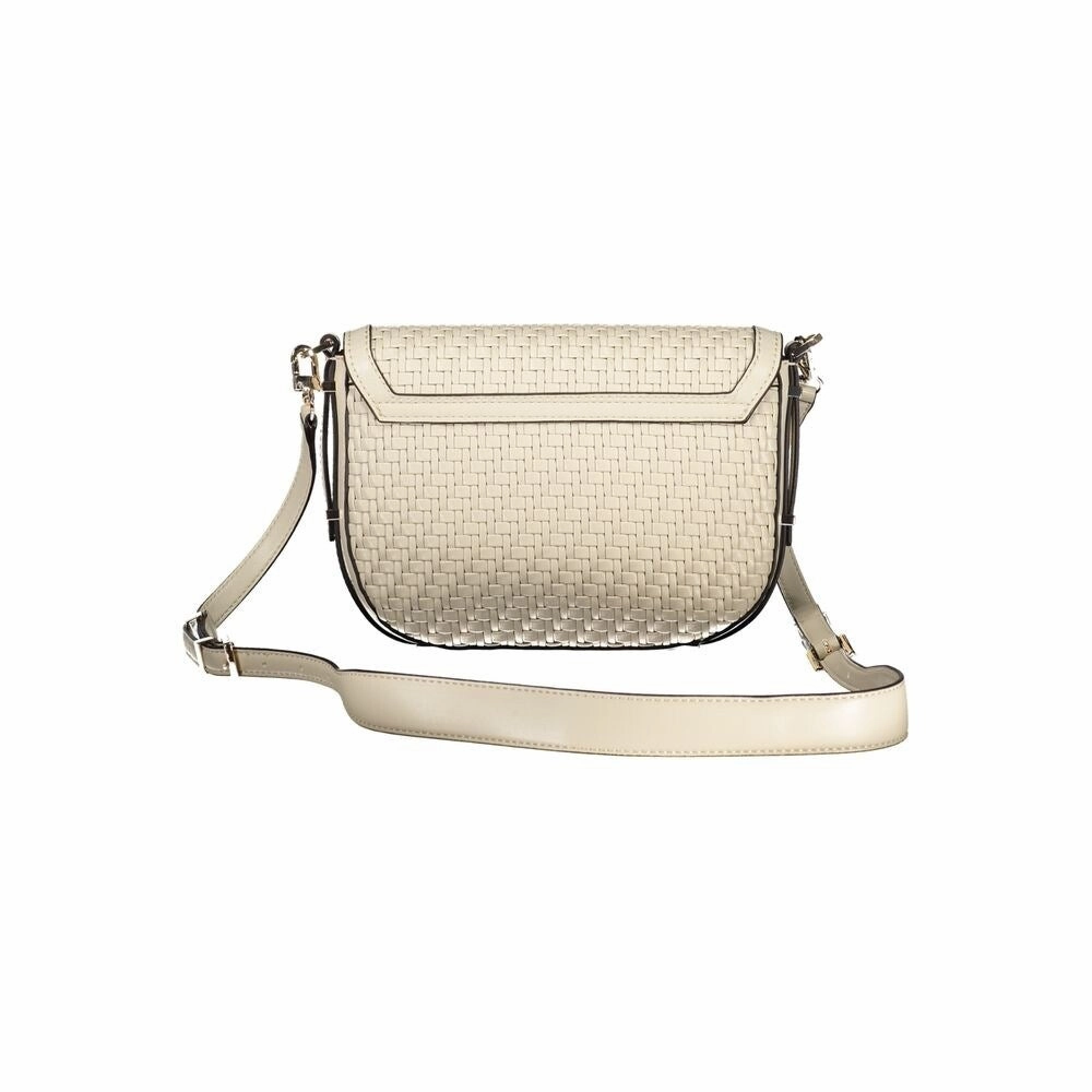Guess Jeans Beige Polyethylene Women's Handbag