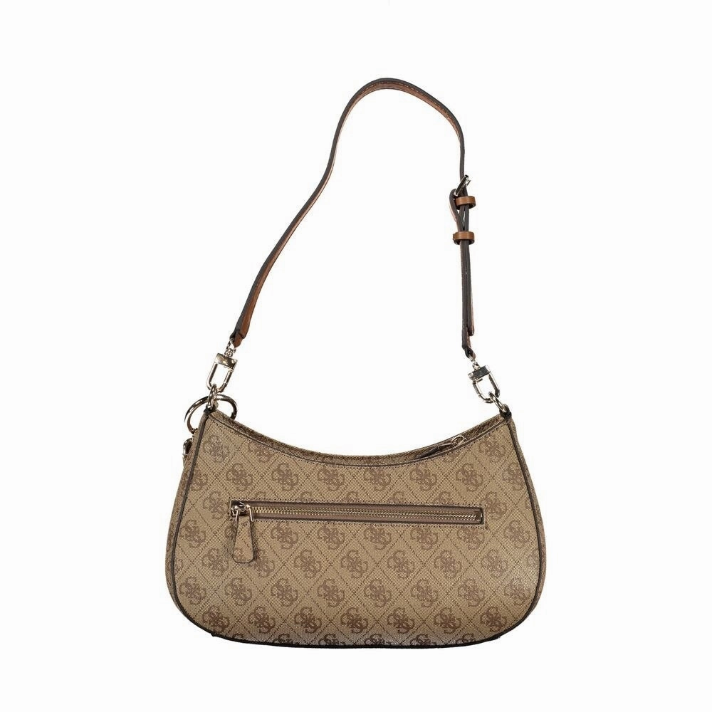 Guess Jeans Beige Polyethylene Women's Handbag