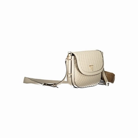 Guess Jeans Beige Polyethylene Women's Handbag