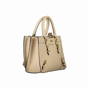 Guess Jeans Beige Polyethylene Women Women's Handbag