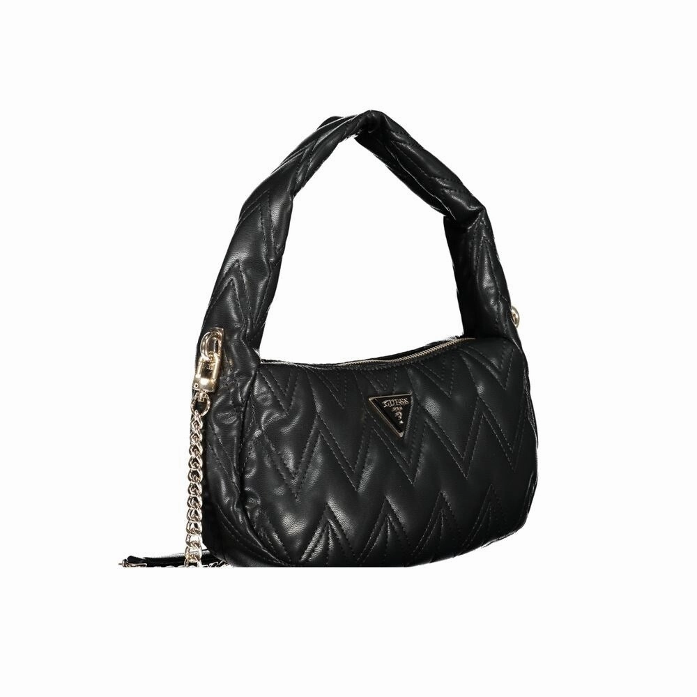 Guess Jeans Black Cotton Women's Handbag