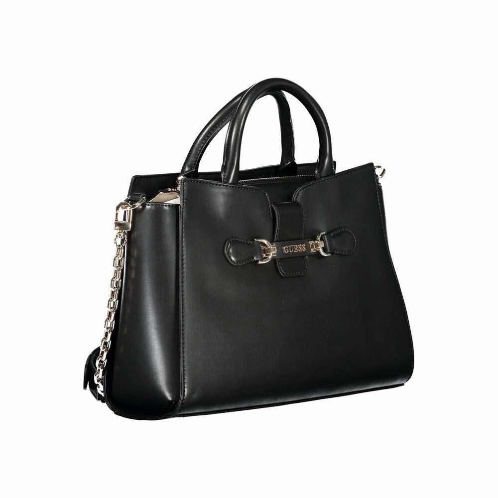 Guess Jeans Black Polyethylene Women's Handbag