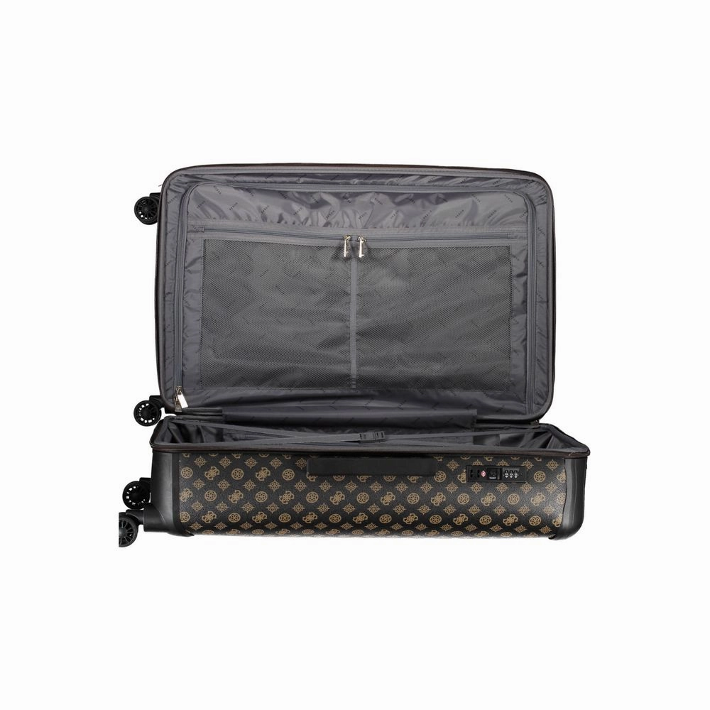 Guess Jeans Brown Polyethylene Handbag