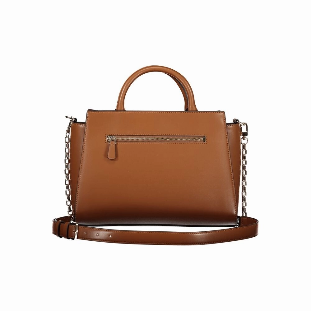 Guess Jeans Brown Polyethylene Women's Handbag