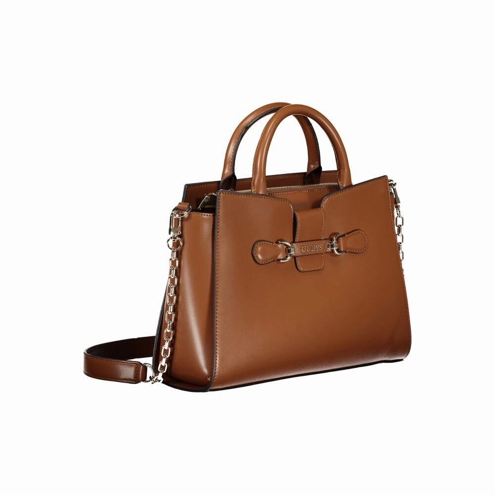 Guess Jeans Brown Polyethylene Women's Handbag