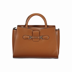 Guess Jeans Brown Polyethylene Women's Handbag