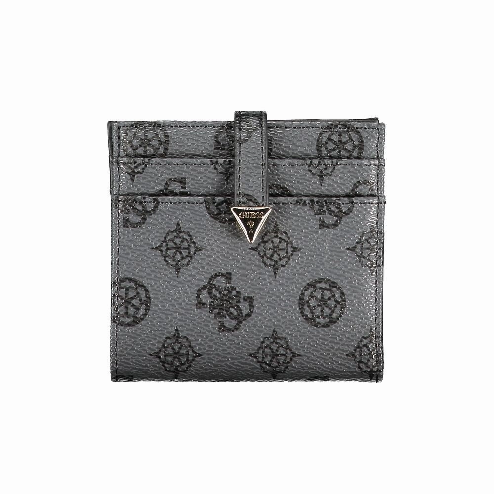 Guess Jeans Gray Polyethylene Women's Wallet - One Size