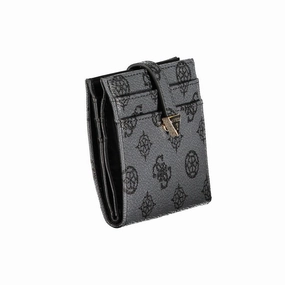 Guess Jeans Gray Polyethylene Women's Wallet - One Size