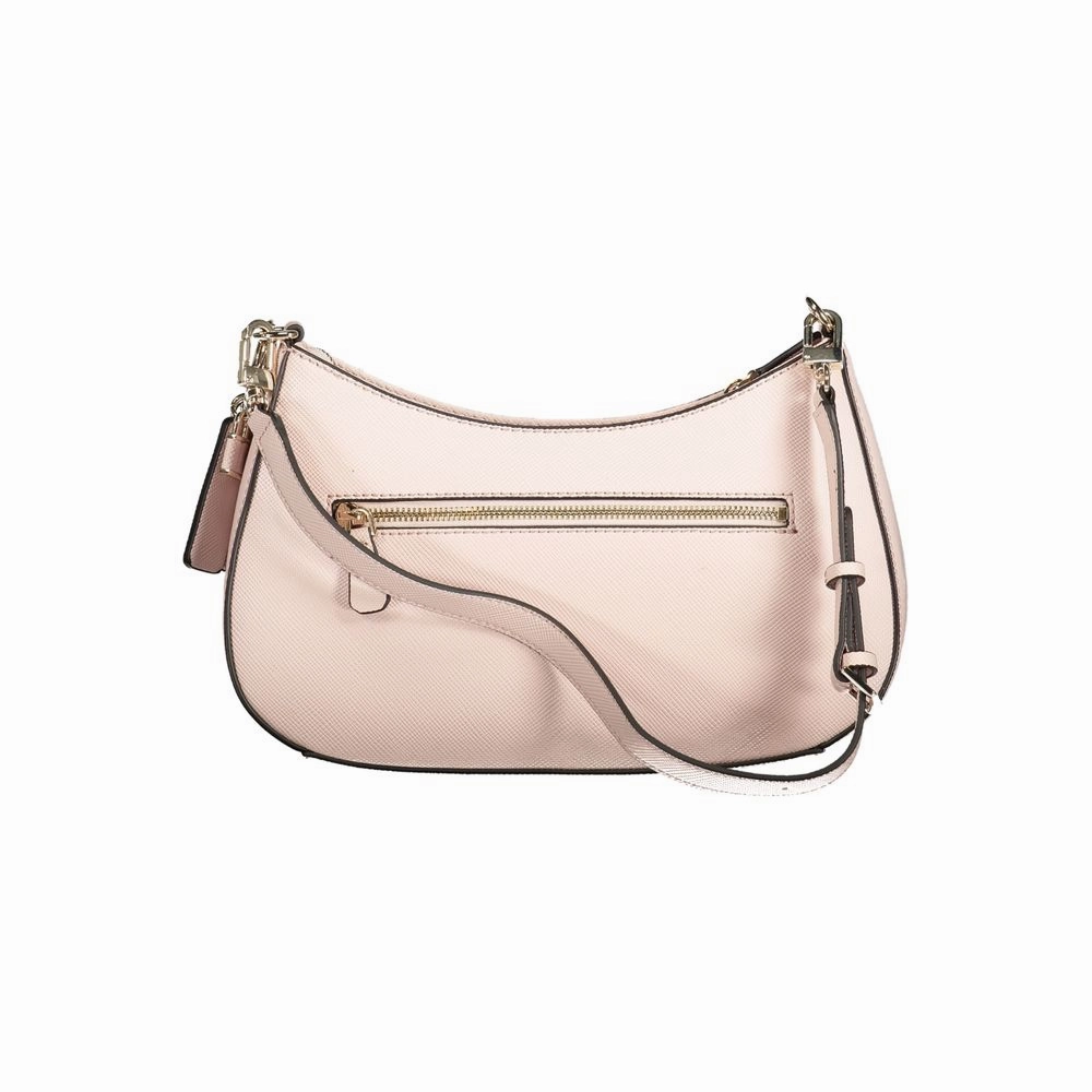 Guess Jeans Pink Polyethylene Handbag