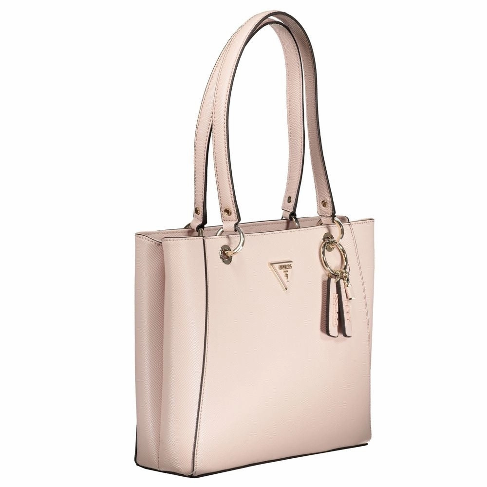 Guess Jeans Pink Polyethylene Women's Handbag