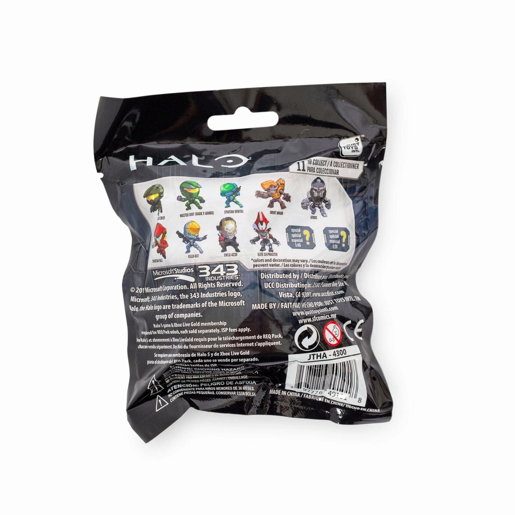 HALO 5 Backpack Hanger Clip Toy | One Random
