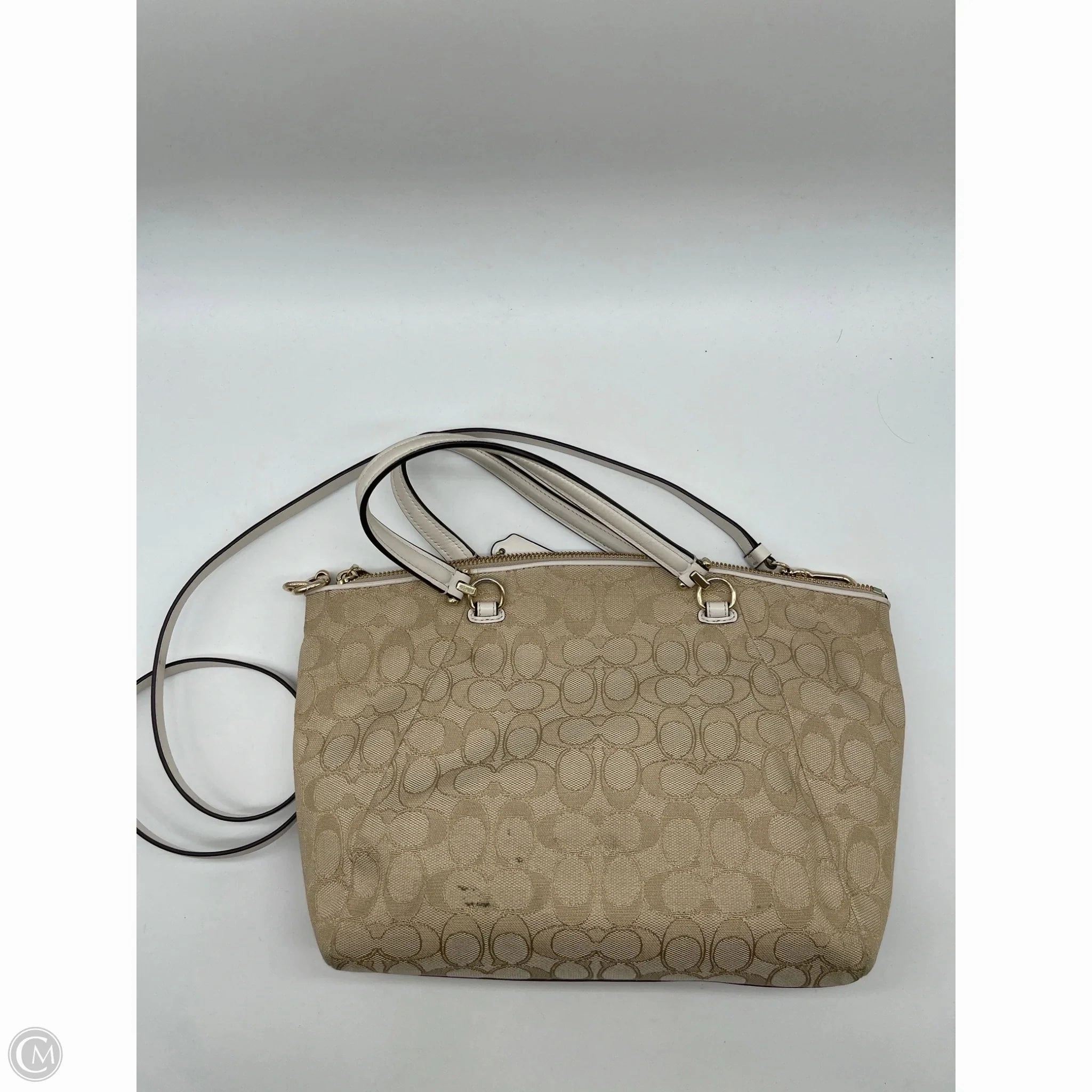 Handbag Designer By Coach, Size: Medium