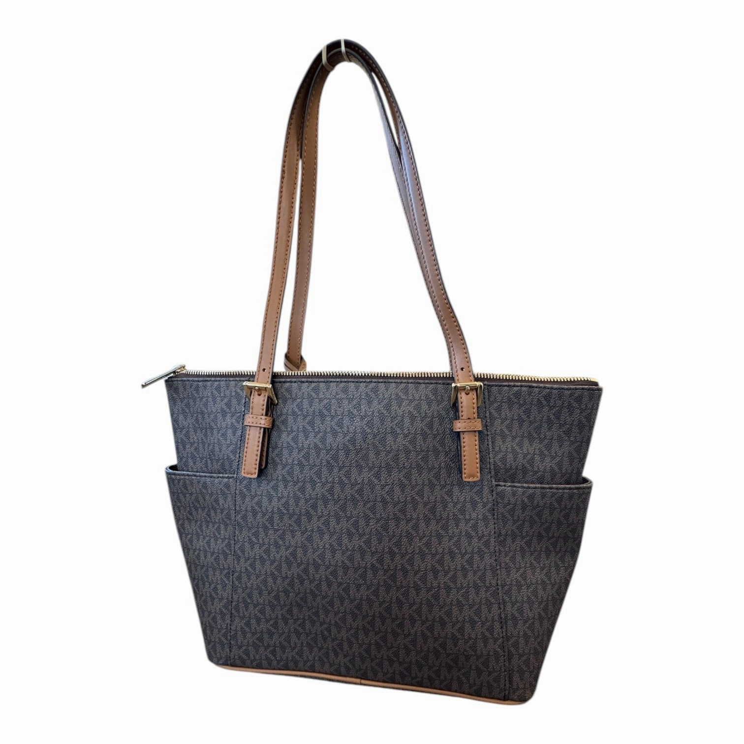 Handbag Designer By Michael Kors In Brown, Size:Medium