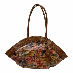 Handbag Designer By Patricia Nash In Brown, Size:Large