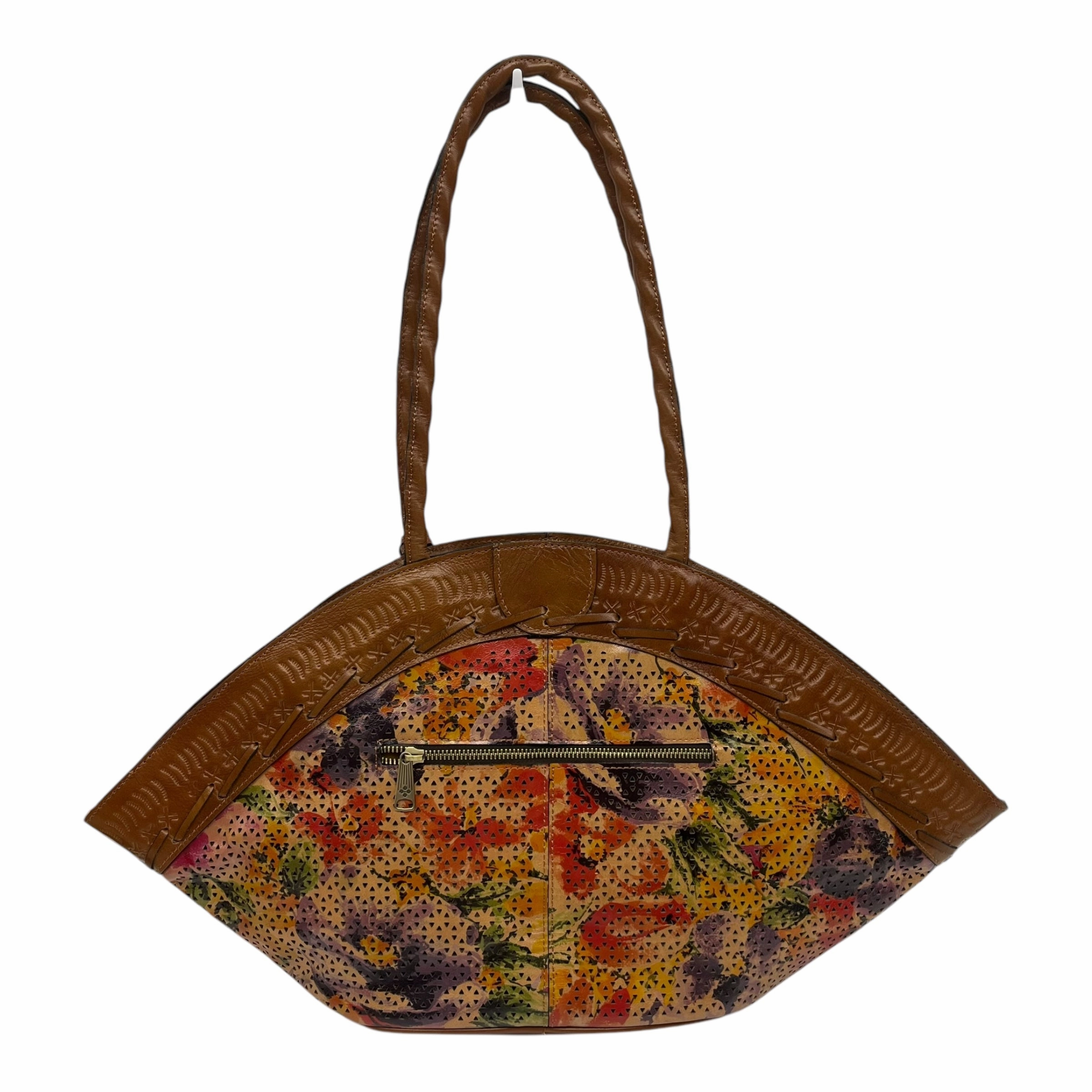 Handbag Designer By Patricia Nash In Brown, Size:Large