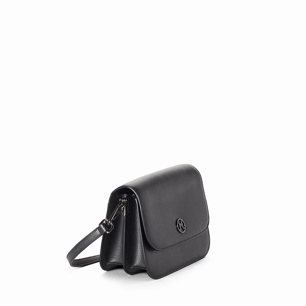 Harmony MIRUM Vegan Leather Crossbody | Black