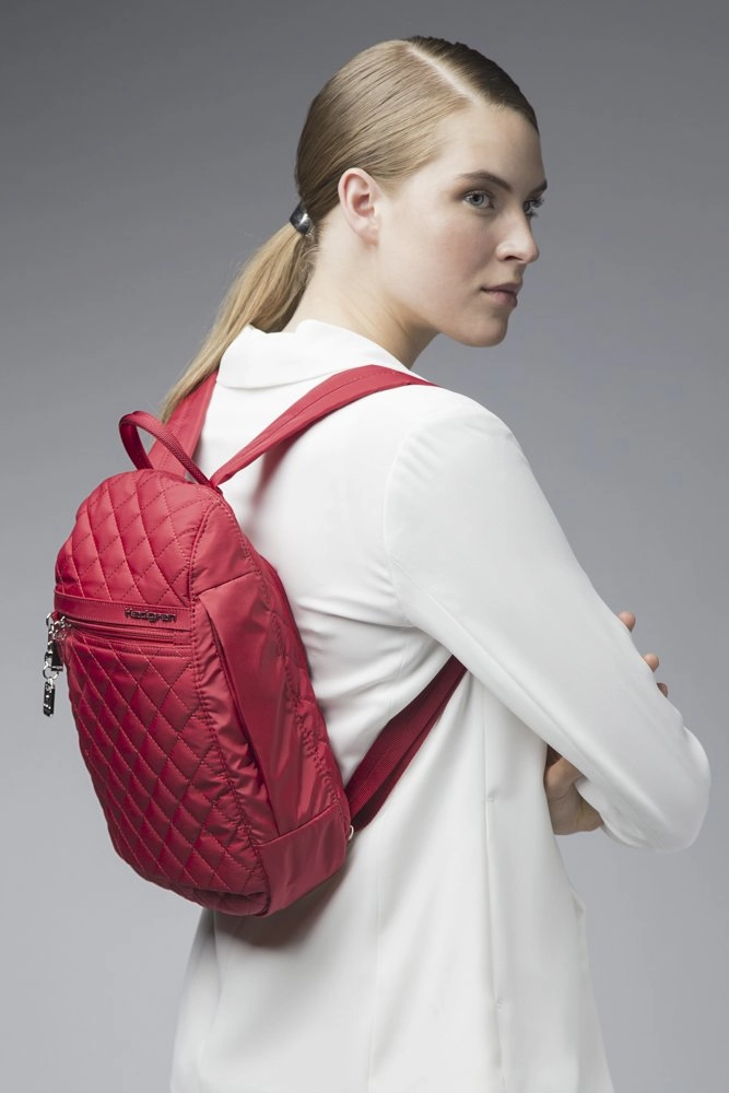 Hedgren Pat Stylish Quilted Backpack Purse with Tablet Pocket