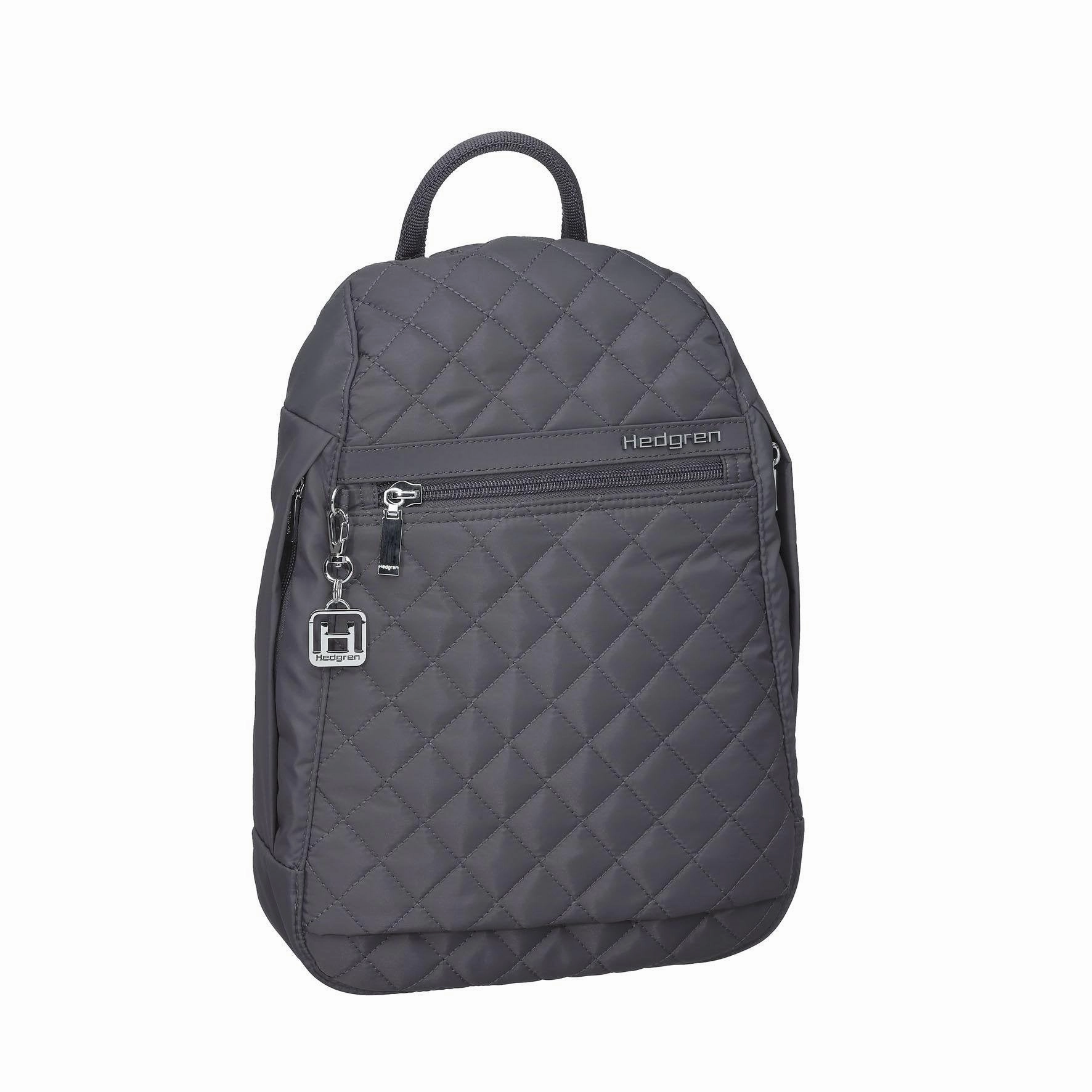 Hedgren Pat Stylish Quilted Backpack Purse with Tablet Pocket