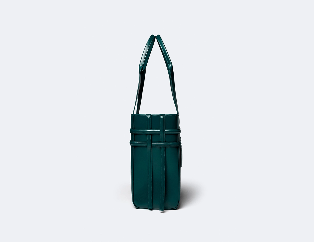 Hedy Vegan Italian Grape Leather Carry All Tote | Botanical