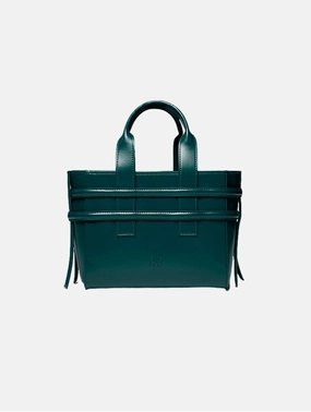 Hedy Vegan Italian Grape Leather Mini Tote | Botanical