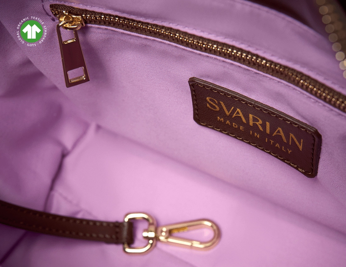 Hedy Vegan Italian Grape Leather Mini Tote | Cocoa