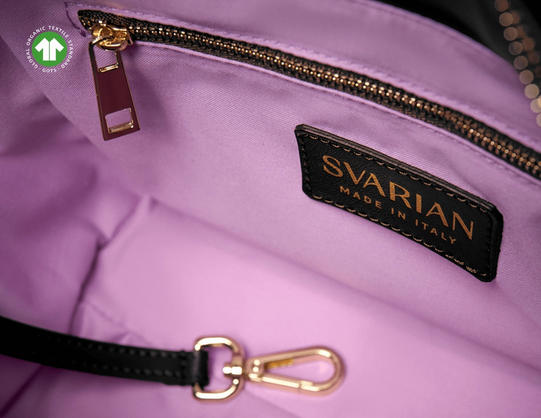 Hedy Vegan Italian Grape Leather Mini Tote | Onyx
