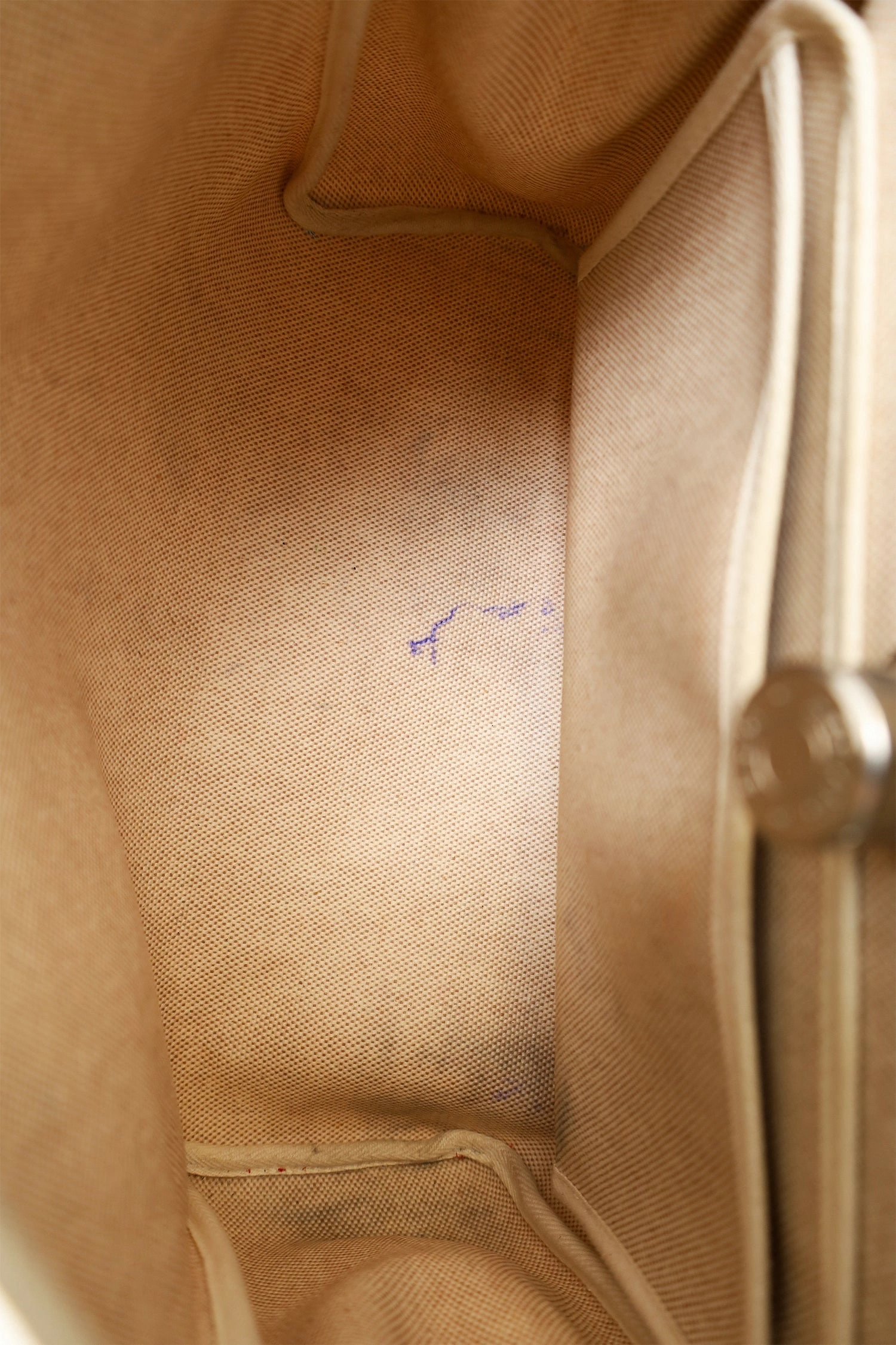 Hermes 2000 Black/Beige Leather/Canvas Herbag 31 with Secondary Bag (As Is)