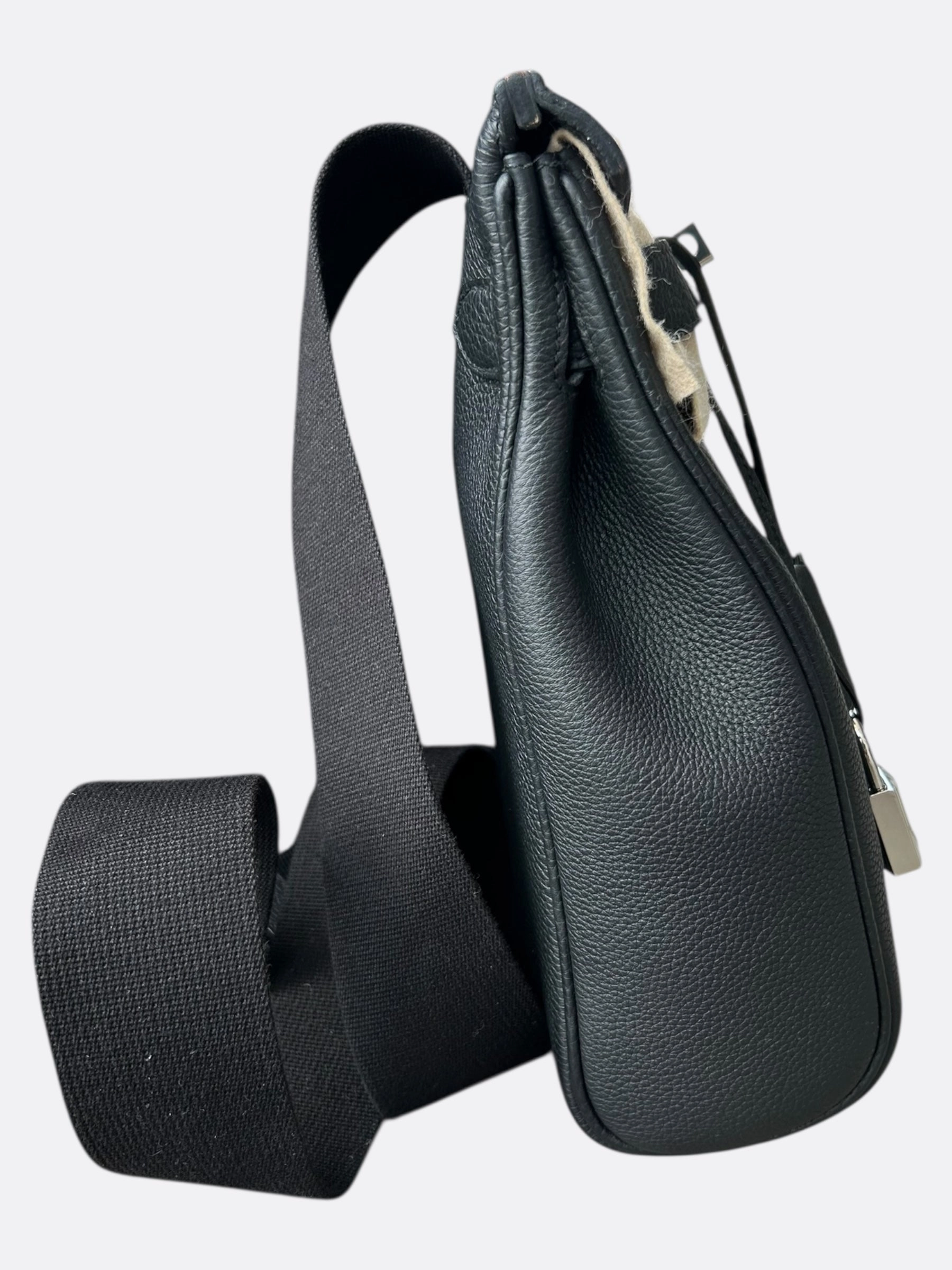 Hermes Black HAC A Dos PM Backpack