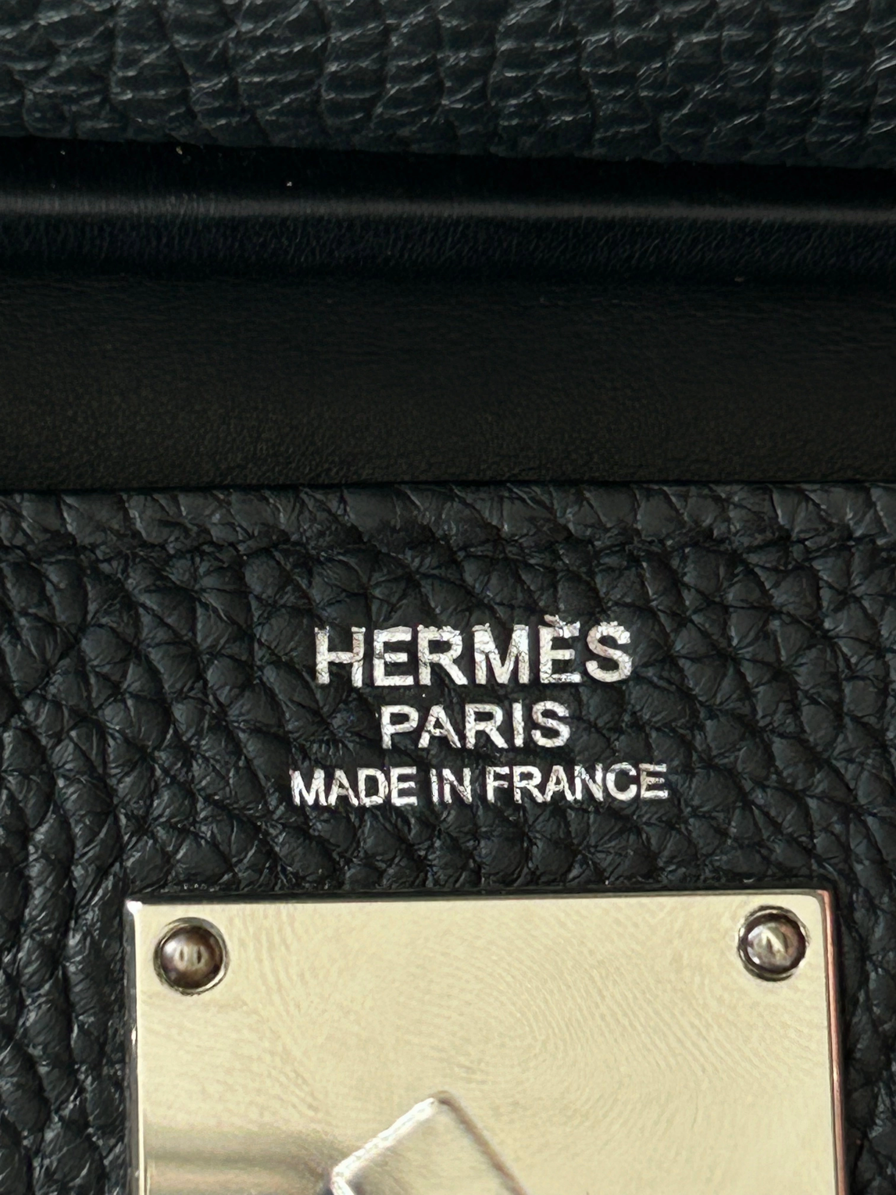 Hermes Black HAC A Dos PM Backpack