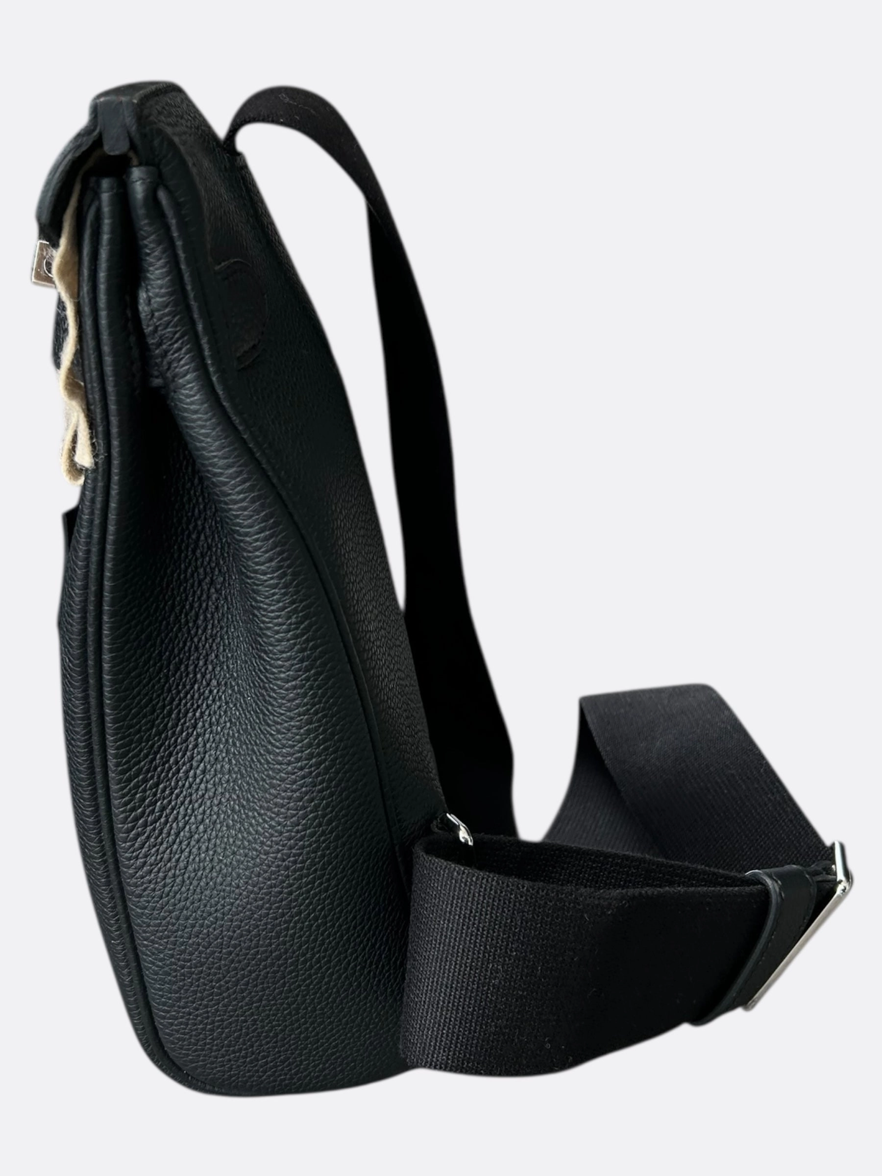 Hermes Black HAC A Dos PM Backpack