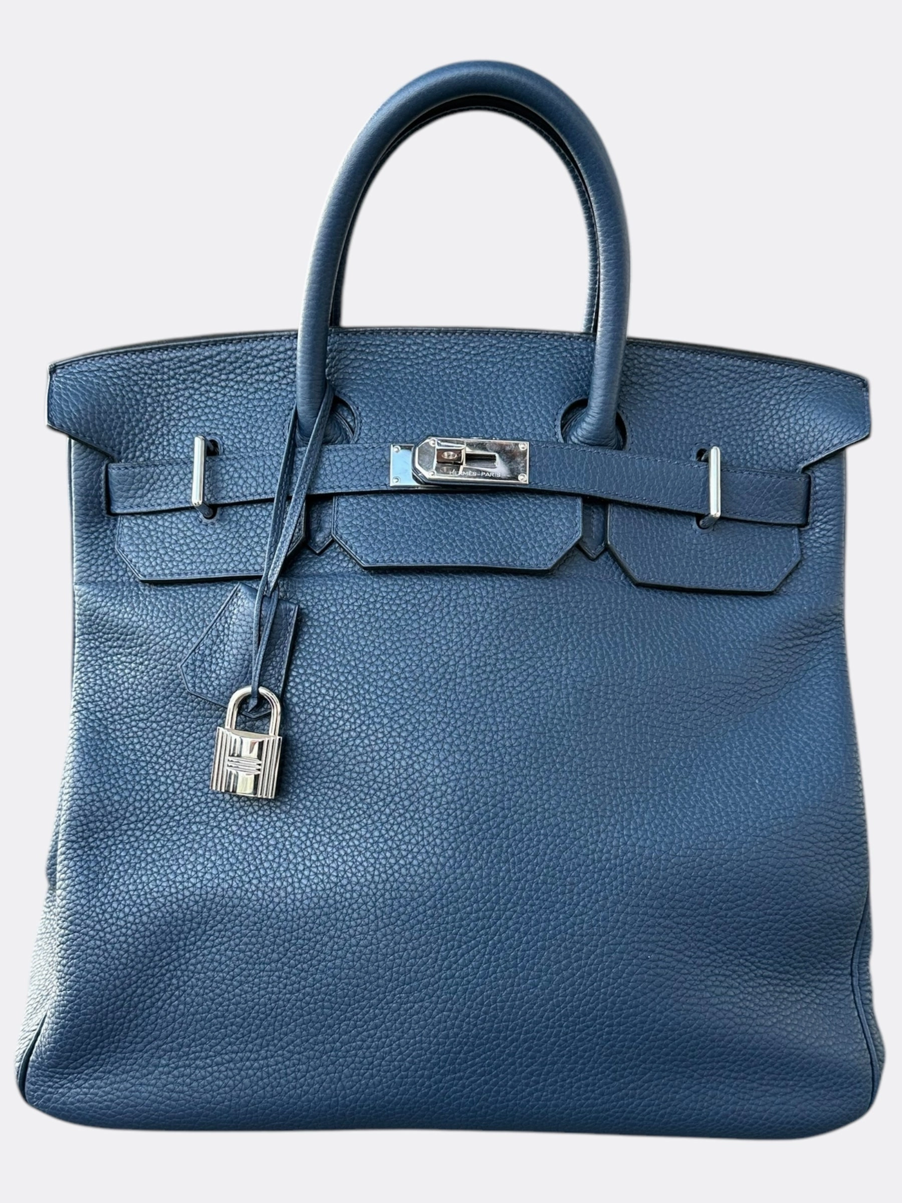 Hermes Blue Agate Togo HAC Birkin 40