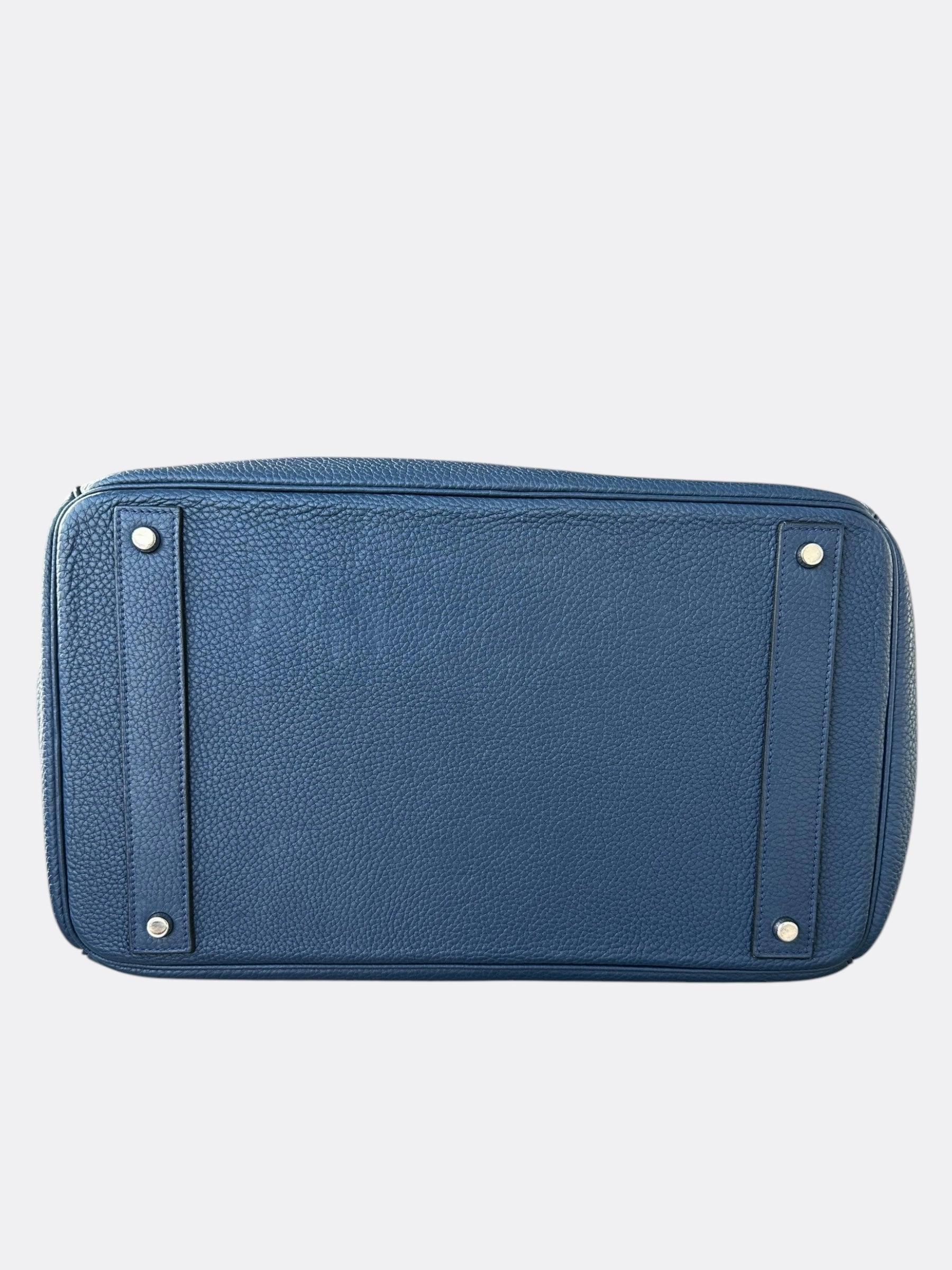 Hermes Blue Agate Togo HAC Birkin 40