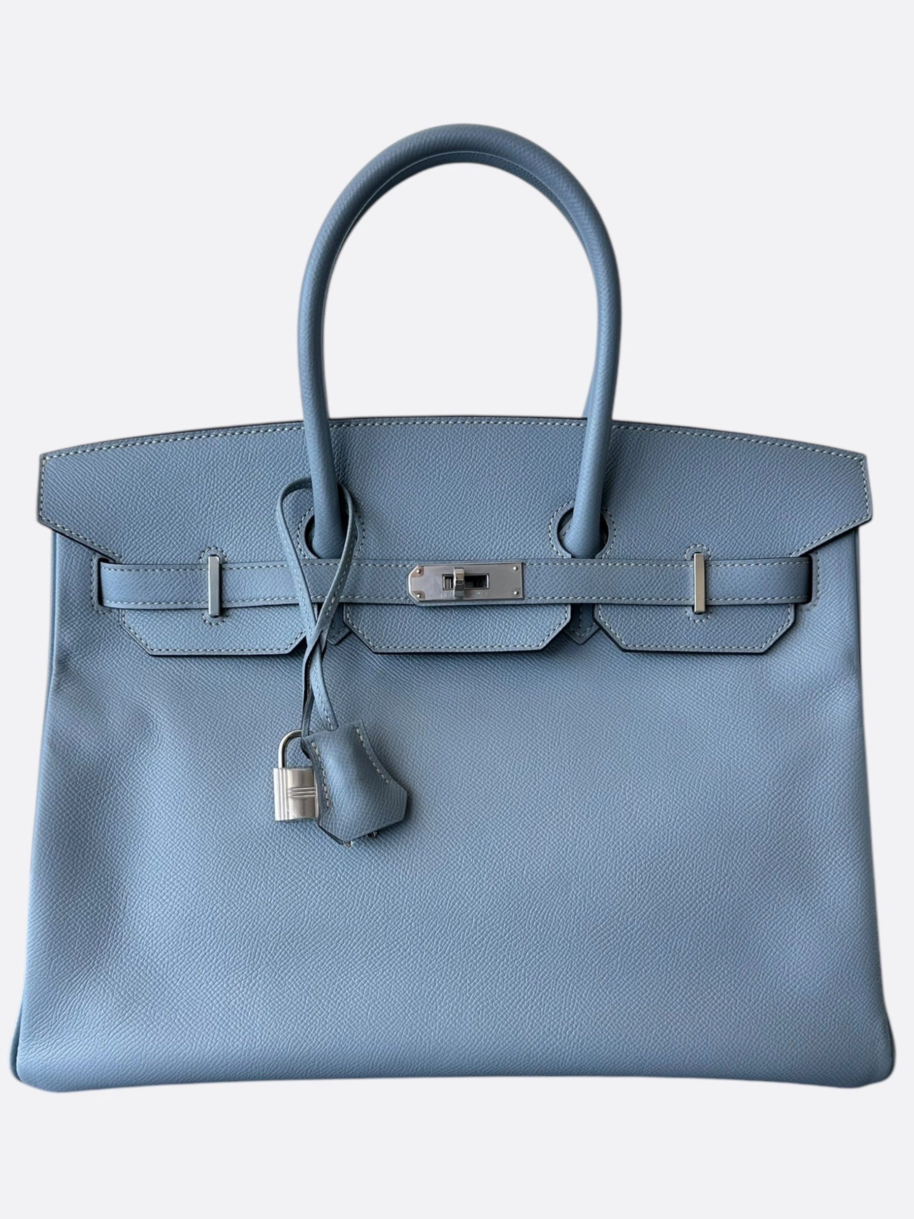 Hermes Blue Epsom Birkin 30