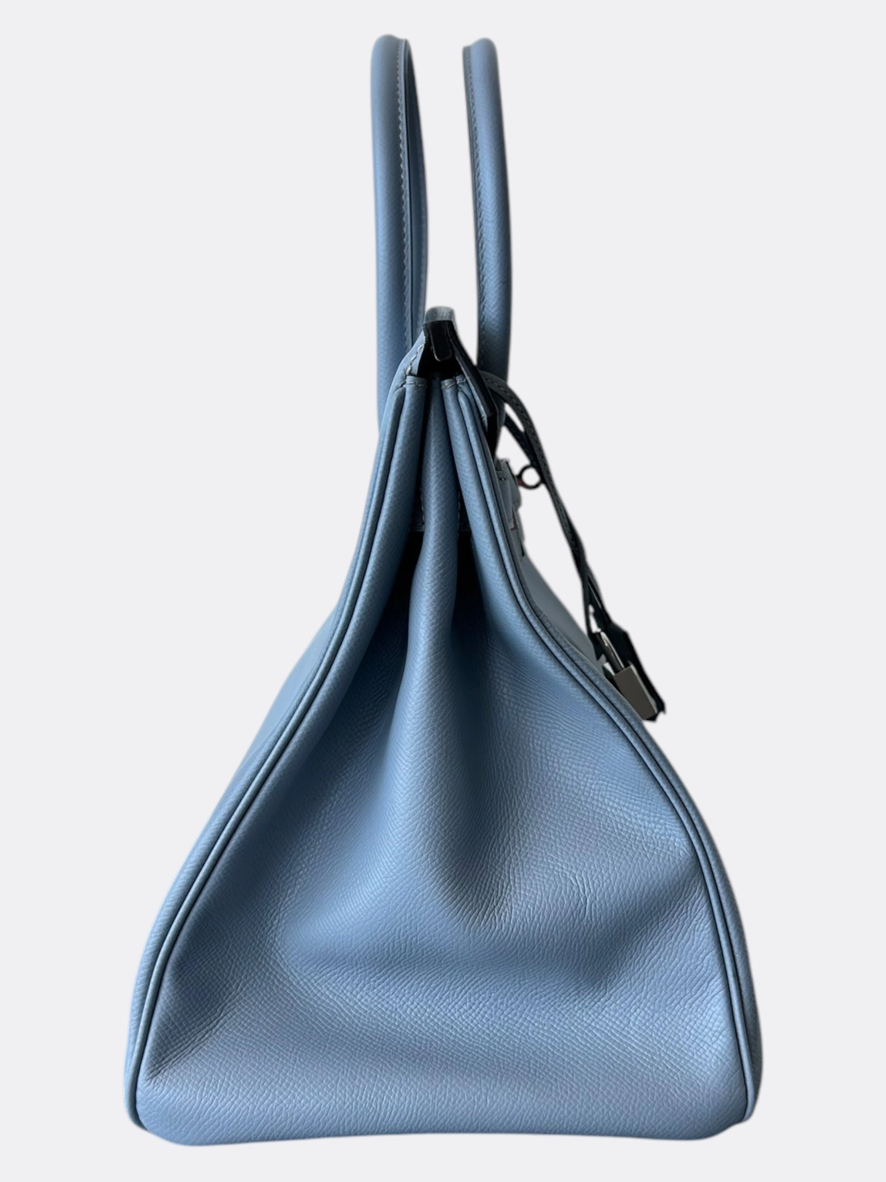 Hermes Blue Epsom Birkin 30