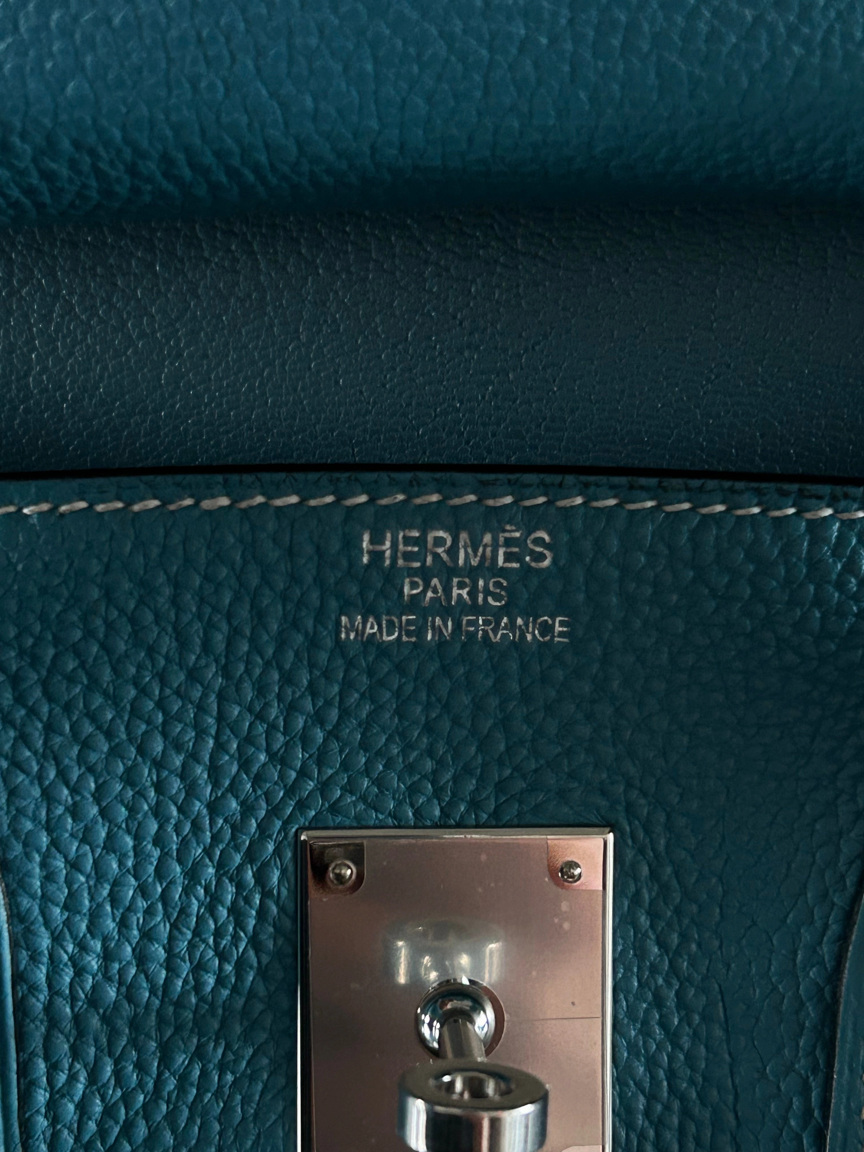 Hermes Blue Jean Togo Birkin 35