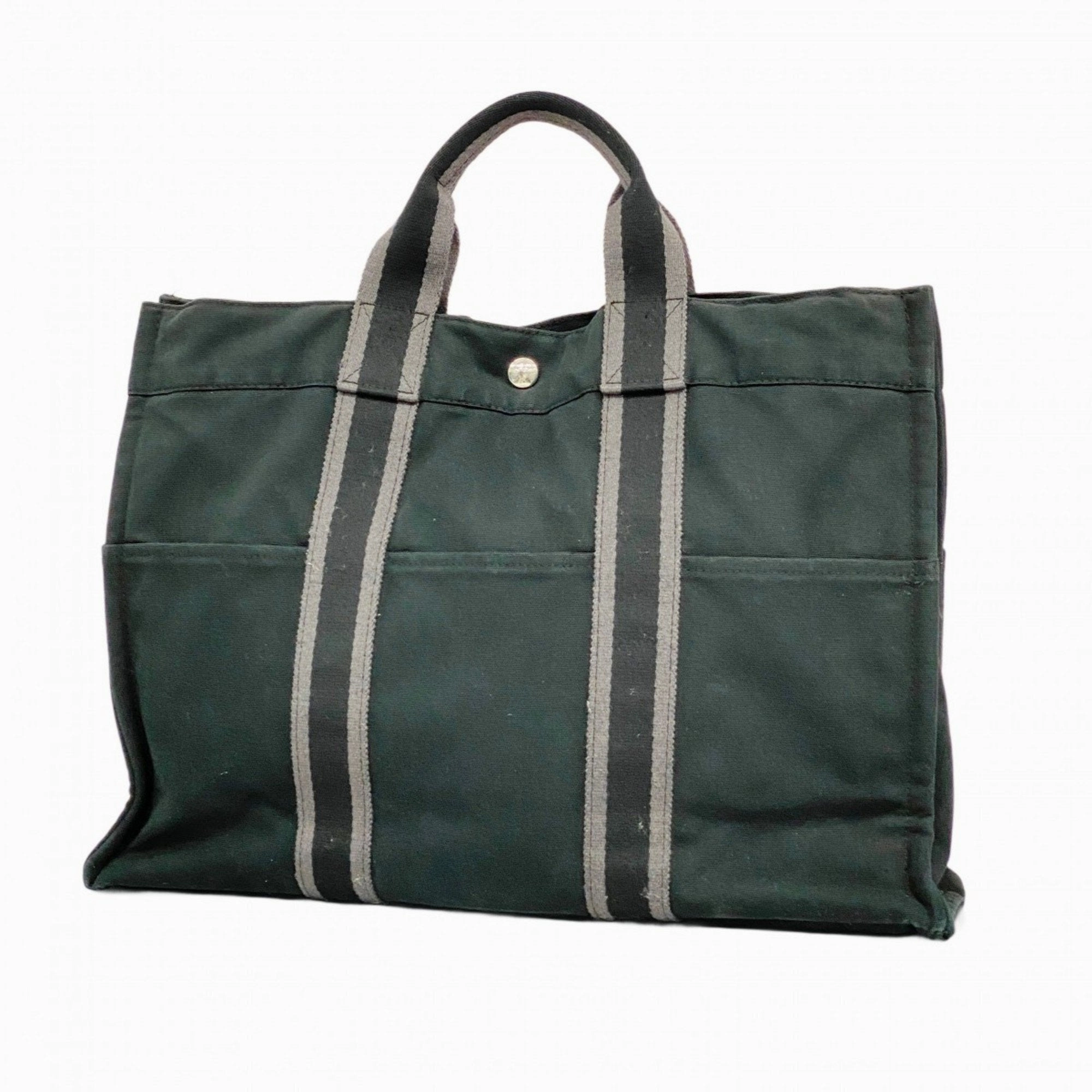 Hermes Canvas Tote Bag (Pre-Owned)