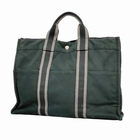 Hermes Canvas Tote Bag (Pre-Owned)