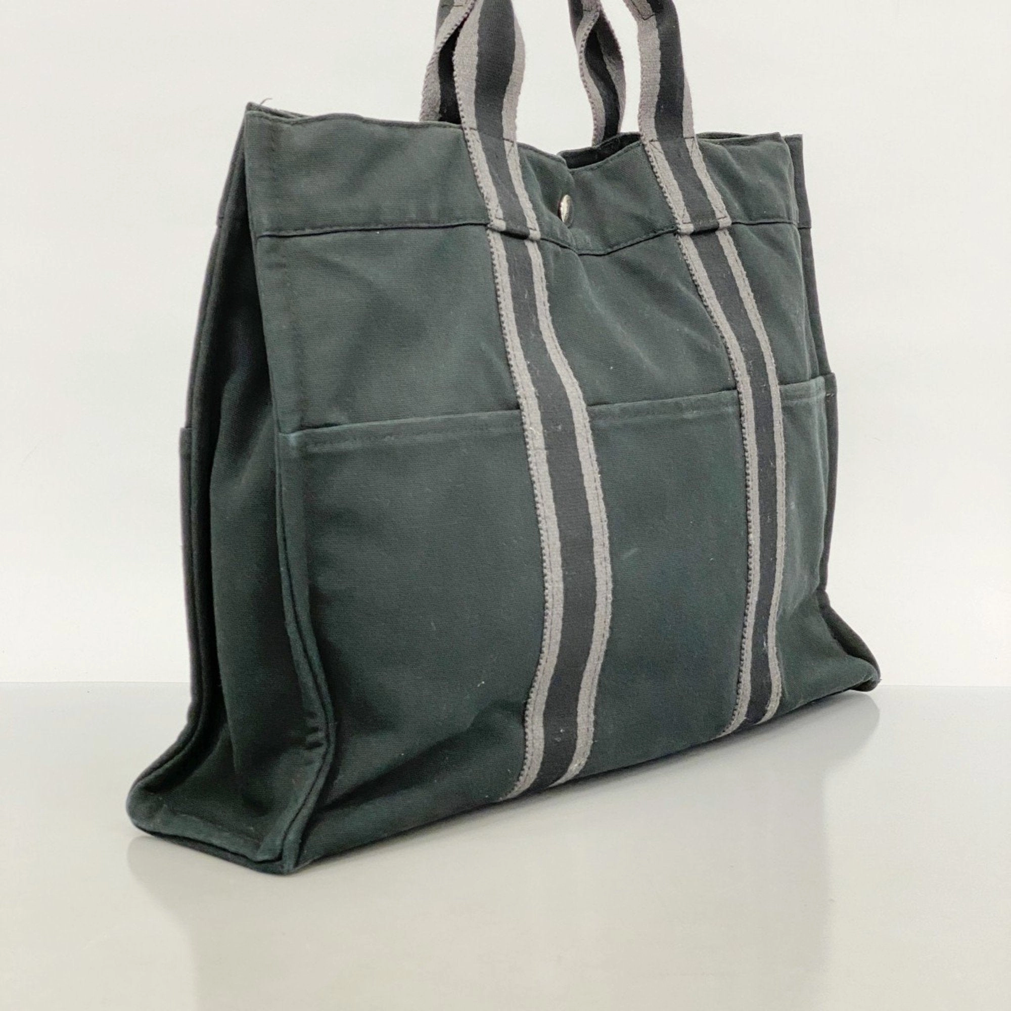 Hermes Canvas Tote Bag (Pre-Owned)