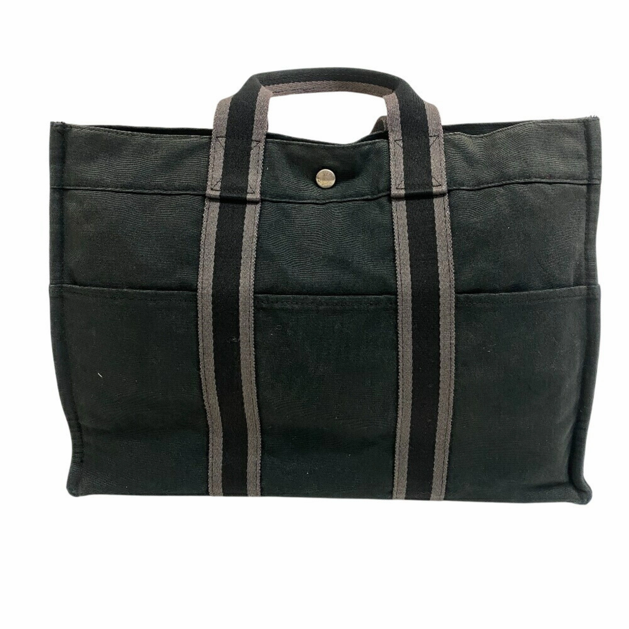 Hermes  Cotton Canvas Tote Bag (Pre-Owned)