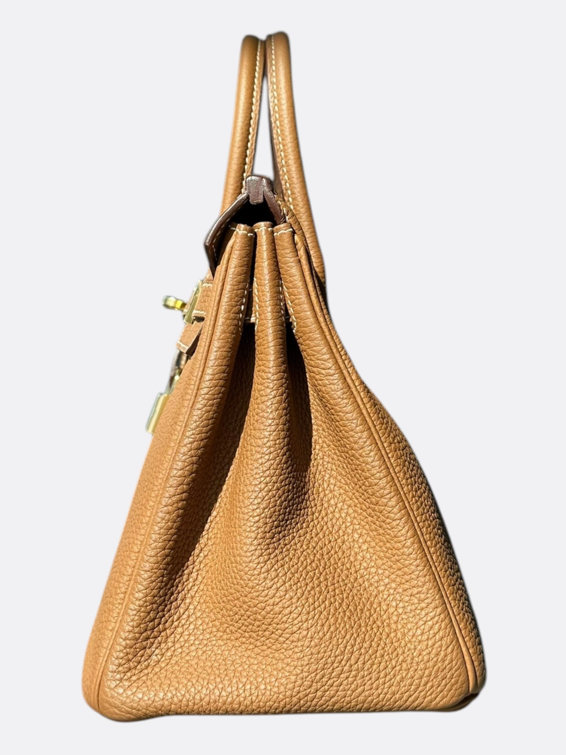 Hermes Gold Togo Birkin 25