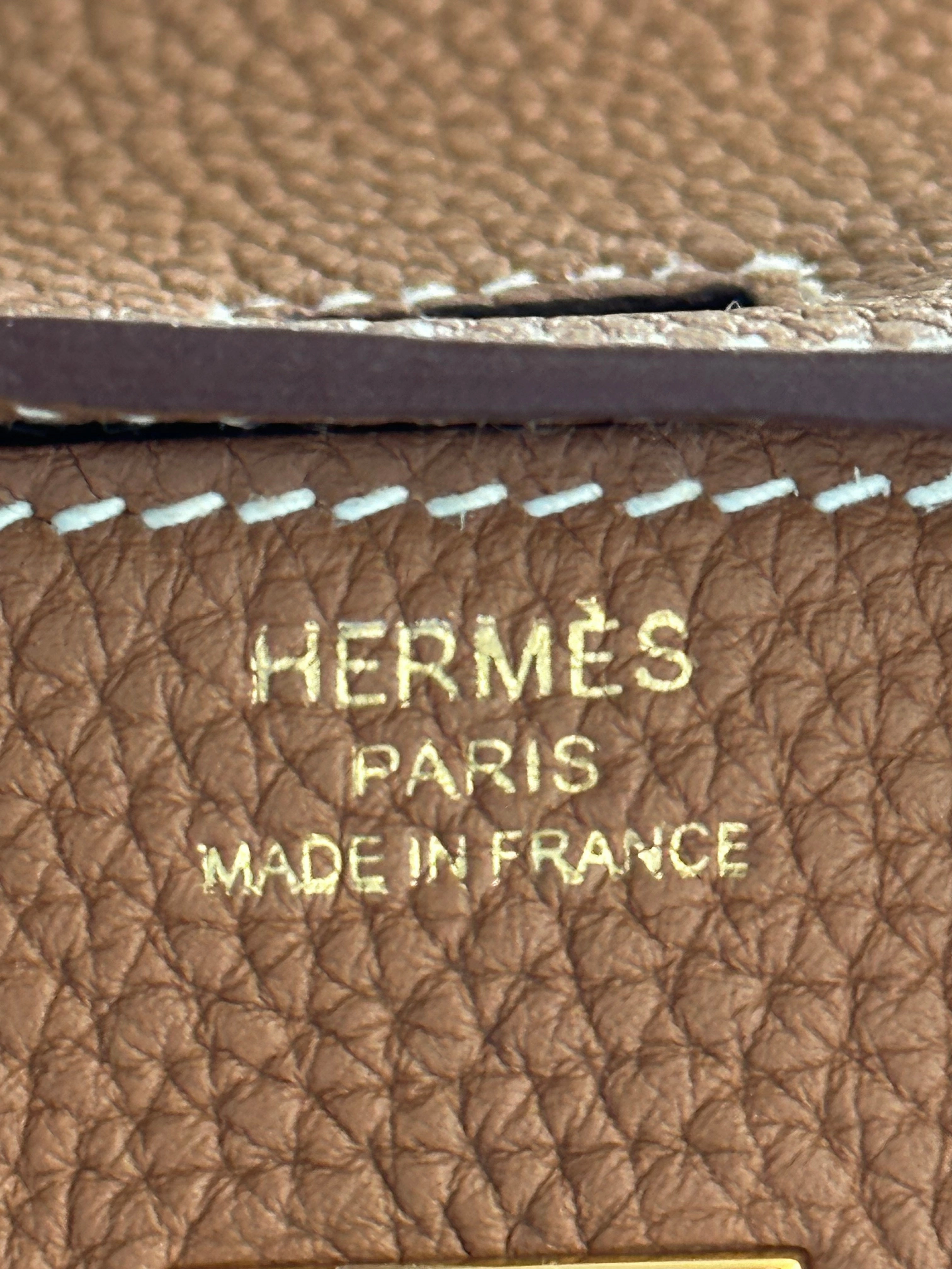 Hermes Gold Togo Birkin 25