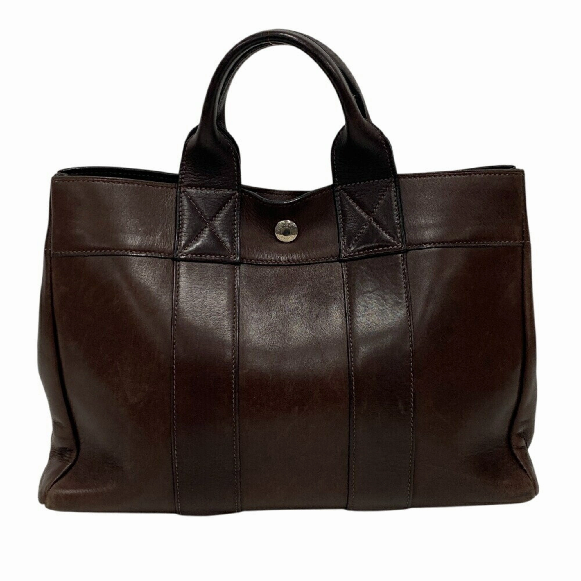 Hermes Leather Tote Bag (Pre-Owned)