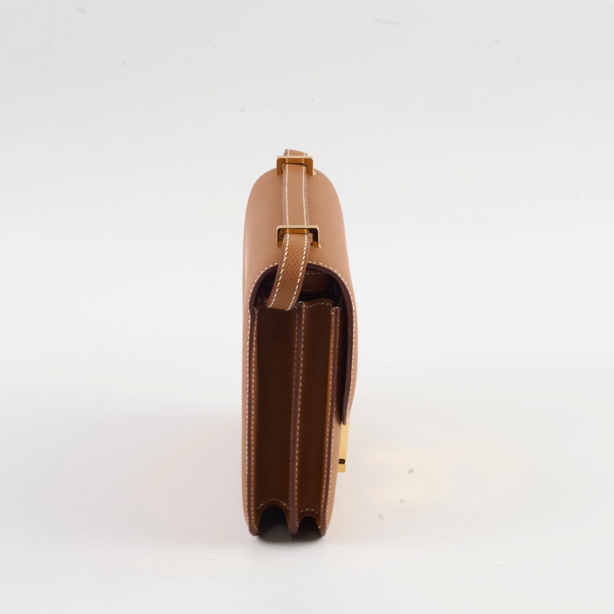 Hermes Mini Constance 18 Gold Epsom B Stamp