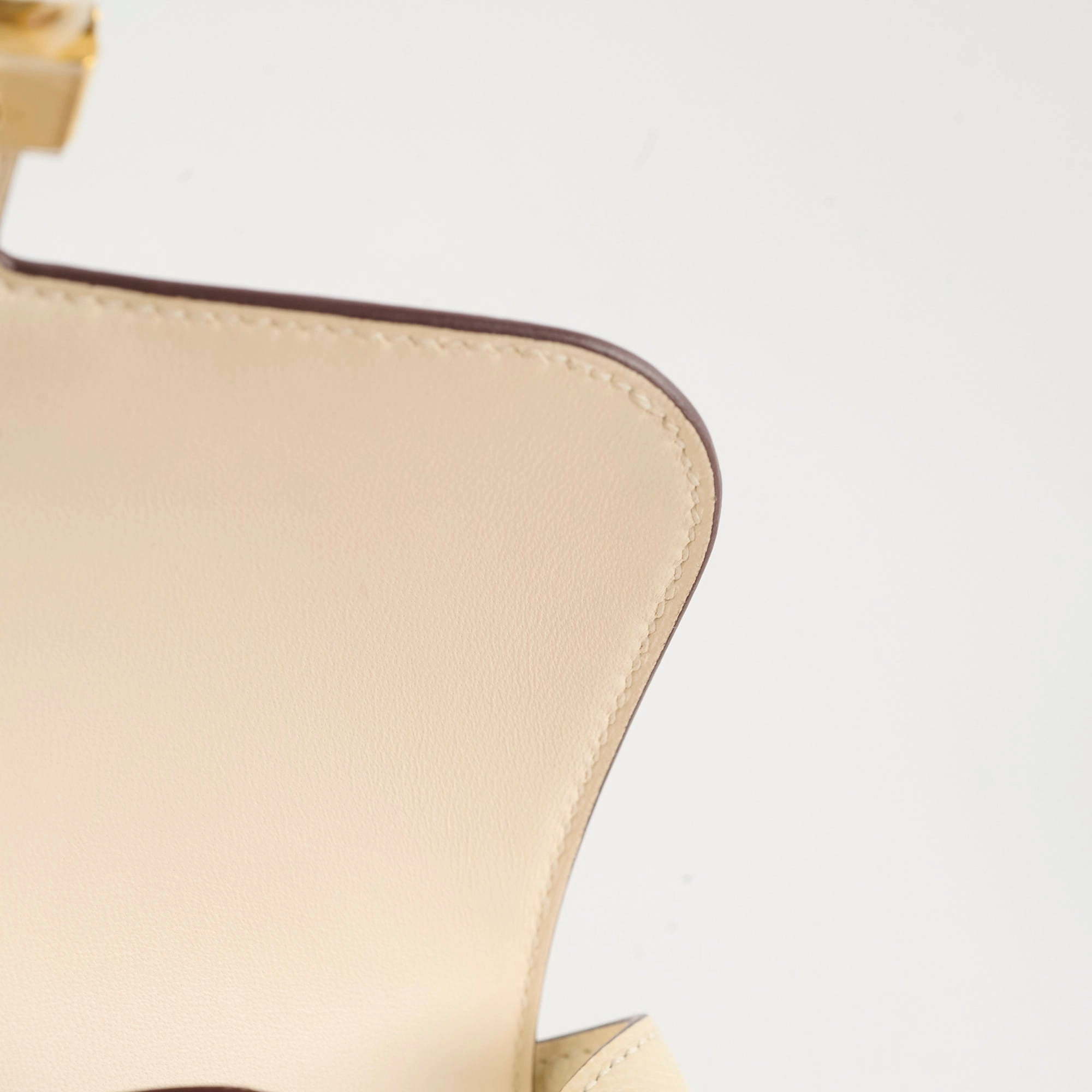 Hermes Mini Constance 18 Nata Epsom U Stamp 2022